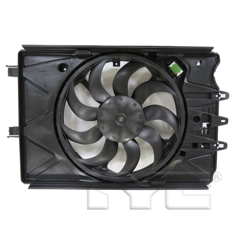 Dual Radiator and Condenser Fan Assembly - TYC 623560