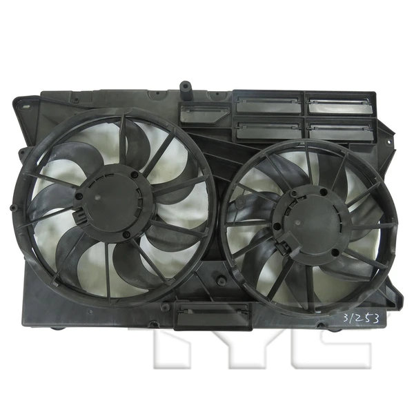 Dual Radiator and Condenser Fan Assembly - TYC 623570