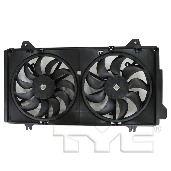 Dual Radiator and Condenser Fan Assembly - TYC 623580