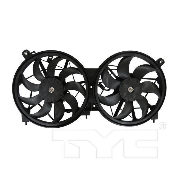 Dual Radiator and Condenser Fan Assembly - TYC 623630