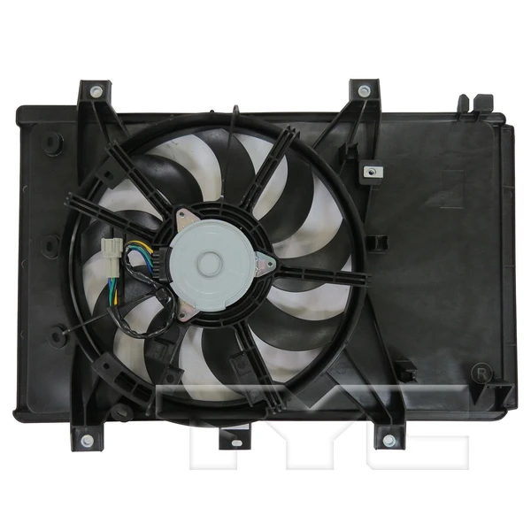 Dual Radiator and Condenser Fan Assembly - TYC 623640