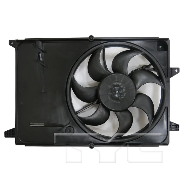Dual Radiator and Condenser Fan Assembly - TYC 623650