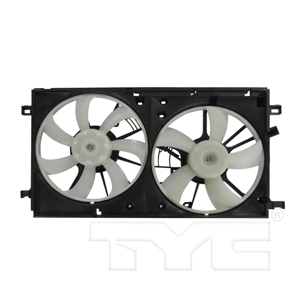 Dual Radiator and Condenser Fan Assembly - TYC 623690