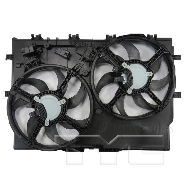 Dual Radiator and Condenser Fan Assembly - TYC 623710