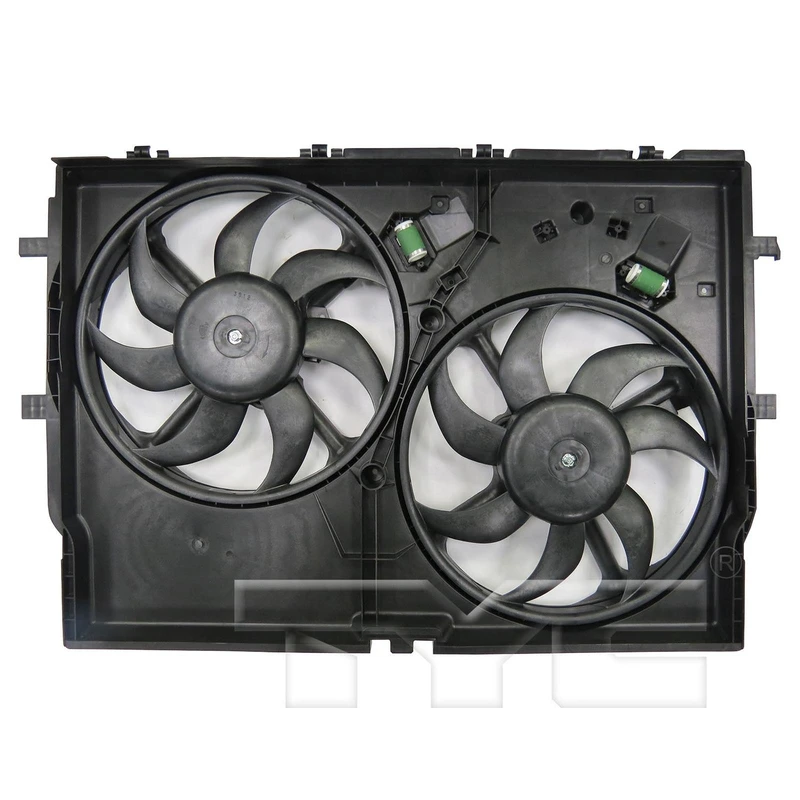 Dual Radiator and Condenser Fan Assembly - TYC 623710