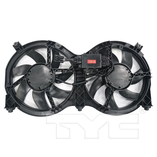 Dual Radiator and Condenser Fan Assembly - TYC 623760