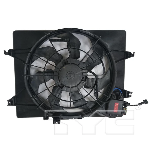 Dual Radiator and Condenser Fan Assembly - TYC 623770