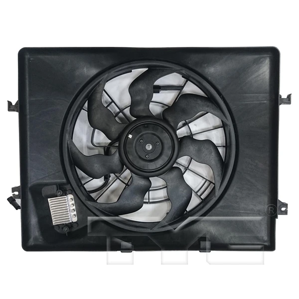 Dual Radiator and Condenser Fan Assembly - TYC 623770