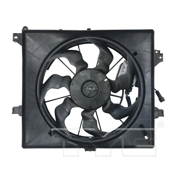 Dual Radiator and Condenser Fan Assembly - TYC 623780