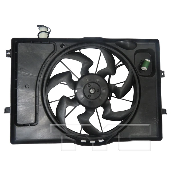 Dual Radiator and Condenser Fan Assembly - TYC 623820