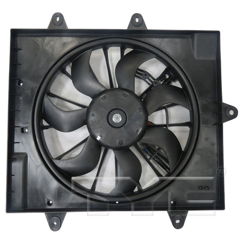 Dual Radiator and Condenser Fan Assembly - TYC 623830