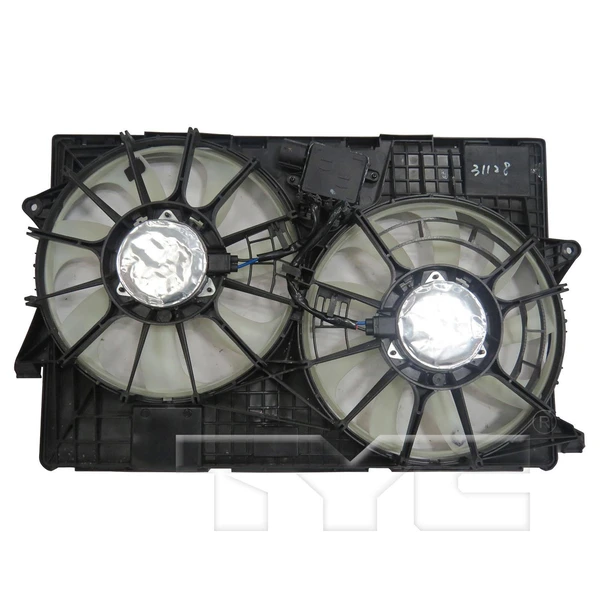 Dual Radiator and Condenser Fan Assembly - TYC 623850