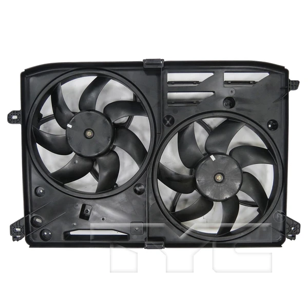 Dual Radiator and Condenser Fan Assembly - TYC 623870