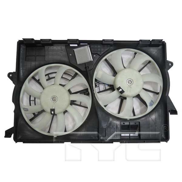 Dual Radiator and Condenser Fan Assembly - TYC 623890