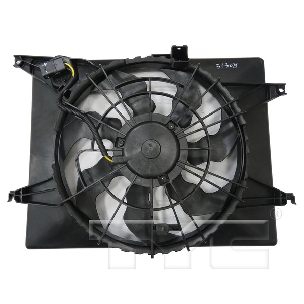 Dual Radiator and Condenser Fan Assembly - TYC 623900