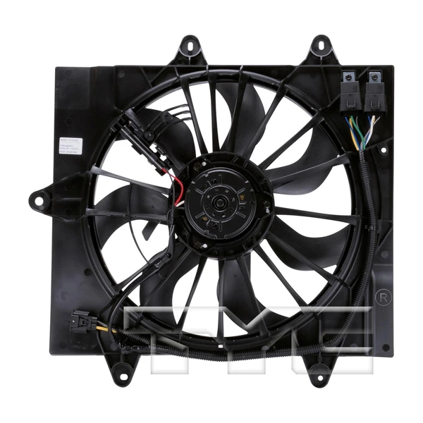 Dual Radiator and Condenser Fan Assembly - TYC 623910