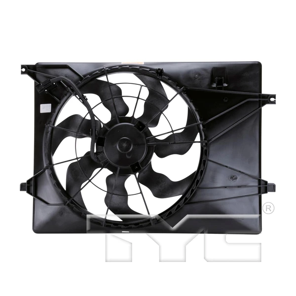 Dual Radiator and Condenser Fan Assembly - TYC 623920