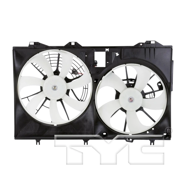 Dual Radiator and Condenser Fan Assembly - TYC 623940