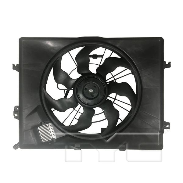 Dual Radiator and Condenser Fan Assembly - TYC 623950