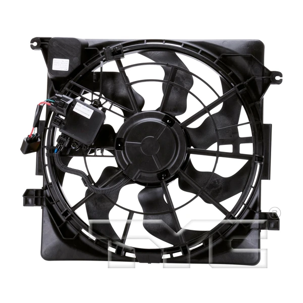 Dual Radiator and Condenser Fan Assembly - TYC 623970