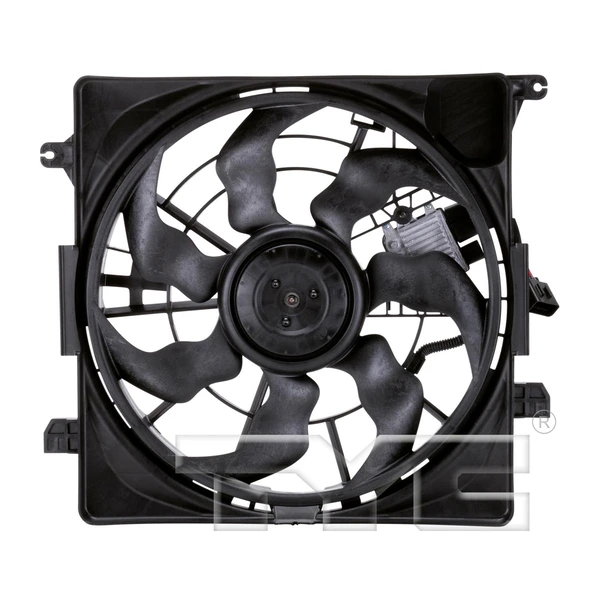Dual Radiator and Condenser Fan Assembly - TYC 623970