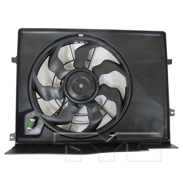 Dual Radiator and Condenser Fan Assembly - TYC 623980