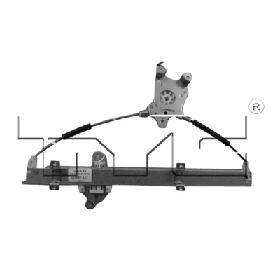 Window Motor and Regulator Assembly - Front Left Driver Side - TYC 660078