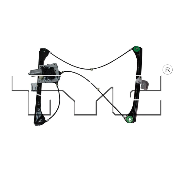 Window Motor and Regulator Assembly - Front Right Passenger Side - TYC 660169