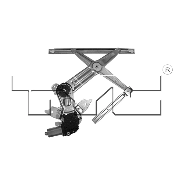 Window Motor and Regulator Assembly - Front Right Passenger Side - TYC 660183