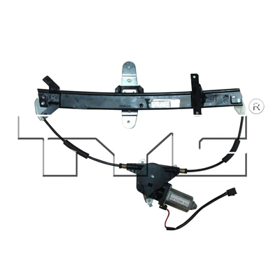 Window Motor and Regulator Assembly - Rear Right Passenger Side - TYC 660247