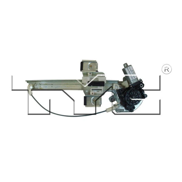 Window Motor and Regulator Assembly - Rear Right Passenger Side - TYC 660275