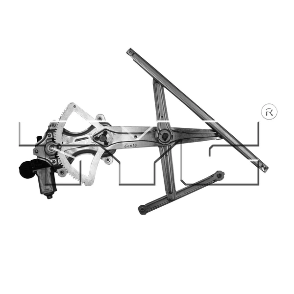 Window Motor and Regulator Assembly - Front Right Passenger Side - TYC 660289