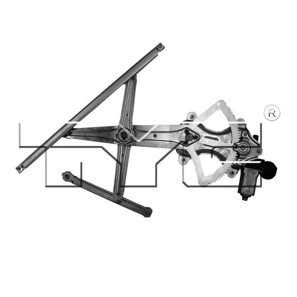 Window Motor and Regulator Assembly - Front Left Driver Side - TYC 660290