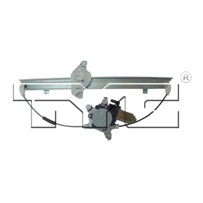 Window Motor and Regulator Assembly - Front Right Passenger Side - TYC 660315
