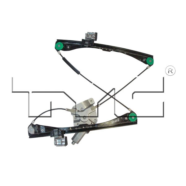 Window Motor and Regulator Assembly - Front Right Passenger Side - TYC 660351