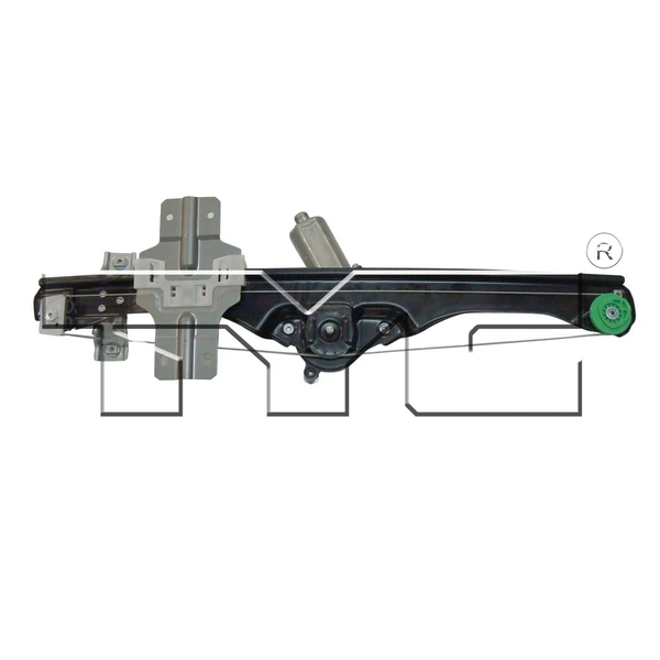 Window Motor and Regulator Assembly - Front Right Passenger Side - TYC 660475