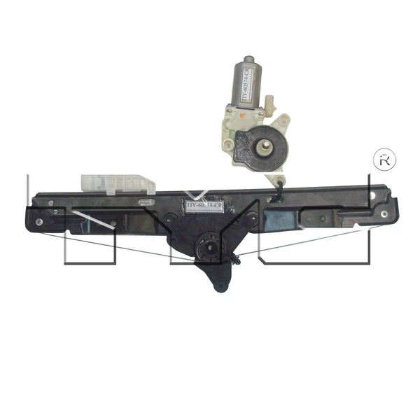 Window Motor and Regulator Assembly - Rear Right Passenger Side - TYC 660473