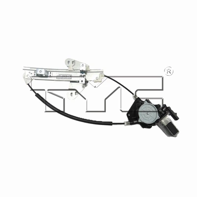 Window Motor and Regulator Assembly - Rear Right Passenger Side - TYC 660515