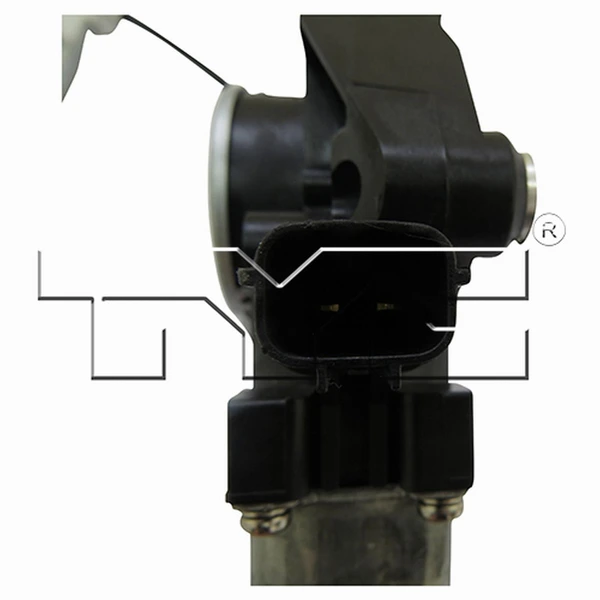 Window Motor and Regulator Assembly - Rear Left Driver Side - TYC 660532