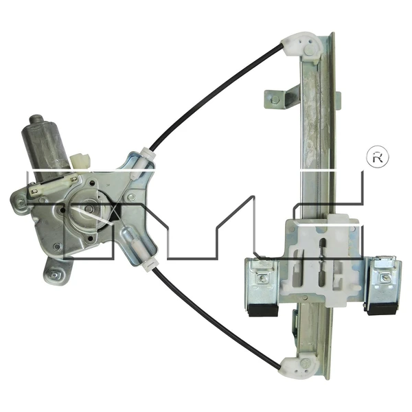 Window Motor and Regulator Assembly - Rear Right Passenger Side - TYC 660533