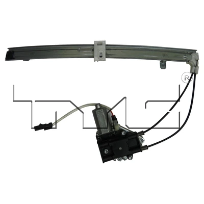 Window Motor and Regulator Assembly - Rear Right Passenger Side - TYC 660545