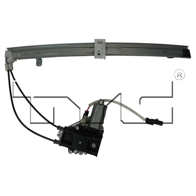 Window Motor and Regulator Assembly - Rear Left Driver Side - TYC 660546
