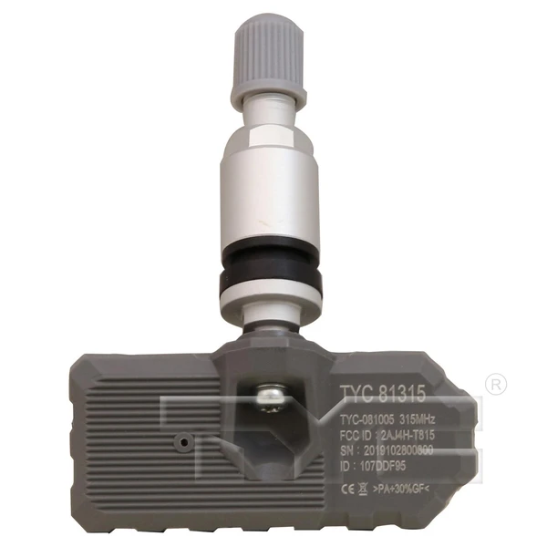 Tire Pressure Monitoring System (TPMS) Programmable Sensor - TYC 81315