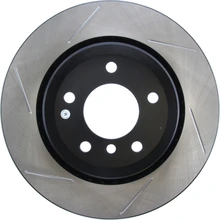 Disc Brake Rotor - Rear Left Driver Side - Centric 126.34057CSL