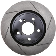 Disc Brake Rotor - Front Left Driver Side - Centric 126.40092CSL