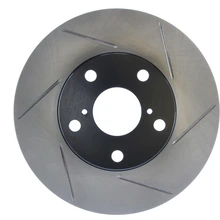 Disc Brake Rotor - Front Left Driver Side - Centric 126.44121SL