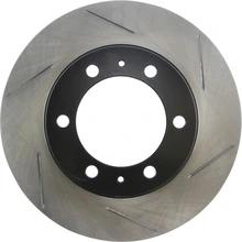 Disc Brake Rotor - Front Left Driver Side - Centric 126.44129CSL