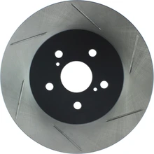 Disc Brake Rotor - Front Left Driver Side - Centric 126.44130CSL