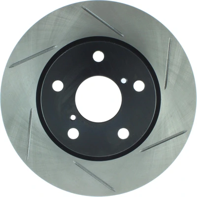 Disc Brake Rotor - Front Left Driver Side - Centric 126.44147CSL