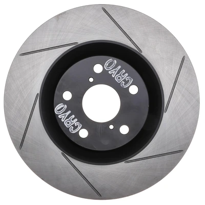 Disc Brake Rotor - Front Left Driver Side - Centric 126.44184CSL